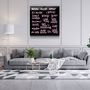 Autres décorations murales - ・"Words and Words"・Glass Wall Art | Artdesigna Glass Printing Wall Arts. - ARTDESIGNA