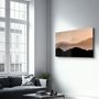 Autres décorations murales - Black Mountains | Glass Wall Art - ARTDESIGNA