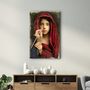 Other wall decoration - Red Dress - Paiting | Glass Wall Art - ARTDESIGNA