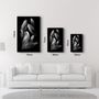Autres décorations murales - White Feathers 1 | Glass Wall Art - ARTDESIGNA