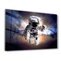 Other wall decoration - Astronaut In the Space | Glass Wall Art - ARTDESIGNA