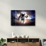 Other wall decoration - Astronaut In the Space | Glass Wall Art - ARTDESIGNA