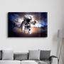 Other wall decoration - Astronaut In the Space | Glass Wall Art - ARTDESIGNA