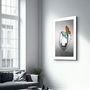 Other wall decoration - Glass and Butterfly | Glass Wall Art - ARTDESIGNA