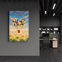 Other wall decoration - Abstract Colorful Baloons | Glass Wall Art - ARTDESIGNA
