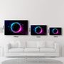 Other wall decoration - Circle In the Space | Glass Wall Art - ARTDESIGNA