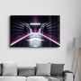 Autres décorations murales - Mystic Purple Gate | Glass Wall Art - ARTDESIGNA