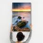 Other wall decoration - Sunset and Rocks | Glass Wall Art - ARTDESIGNA
