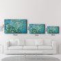 Autres décorations murales - Abstract Flowers 5 | Glass Wall Art - ARTDESIGNA
