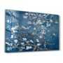 Other wall decoration - Abstract Flowers V3 | Glass Wall Art - ARTDESIGNA