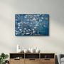 Other wall decoration - Abstract Flowers V3 | Glass Wall Art - ARTDESIGNA