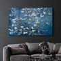 Other wall decoration - Abstract Flowers V3 | Glass Wall Art - ARTDESIGNA