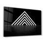Autres décorations murales - Mystic Triangle Gate | Glass Wall Art - ARTDESIGNA