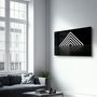 Autres décorations murales - Mystic Triangle Gate | Glass Wall Art - ARTDESIGNA