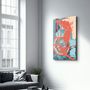Other wall decoration - Abstract Shapes V2 1 | Glass Wall Art - ARTDESIGNA