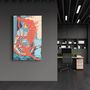Other wall decoration - Abstract Shapes V2 1 | Glass Wall Art - ARTDESIGNA