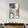 Autres décorations murales - Abstract Shapes V3 1 | Glass Wall Art - ARTDESIGNA