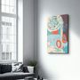 Other wall decoration - Abstract Shapes V5 1 | Glass Wall Art - ARTDESIGNA