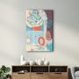 Other wall decoration - Abstract Shapes V5 1 | Glass Wall Art - ARTDESIGNA