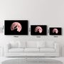Other wall decoration - Wolf and Moon | Glass Wall Art - ARTDESIGNA