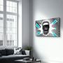 Autres décorations murales - Abstract Scream | Glass Wall Art - ARTDESIGNA