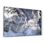 Other wall decoration - Marble Wave Pattern | Glass Wall Art - ARTDESIGNA