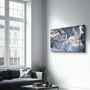 Other wall decoration - Marble Wave Pattern | Glass Wall Art - ARTDESIGNA