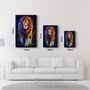 Other wall decoration - The King | Glass Wall Art - ARTDESIGNA