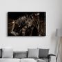 Other wall decoration - Zebra Family | Glass Wall Art - ARTDESIGNA