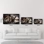 Other wall decoration - Tired Tiger | Glass Wall Art - ARTDESIGNA