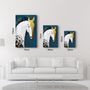 Autres décorations murales - Abstract Puzzle Horse | Glass Wall Art - ARTDESIGNA