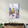 Autres décorations murales - Abstract Boats and Buildings | Glass Wall Art - ARTDESIGNA