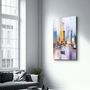 Autres décorations murales - Abstract Boats and Buildings | Glass Wall Art - ARTDESIGNA