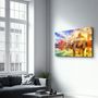 Other wall decoration - Abstract Elephant | Glass Wall Art - ARTDESIGNA