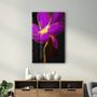 Other wall decoration - Purple Flower 2 | Glass Wall Art - ARTDESIGNA