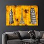 Other wall decoration - Abstract Historical Buildings | Glass Wall Art - ARTDESIGNA