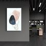 Other wall decoration - Abstract Fingerprint | Glass Wall Art - ARTDESIGNA