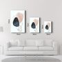 Other wall decoration - Abstract Fingerprint | Glass Wall Art - ARTDESIGNA