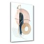 Autres décorations murales - Abstract Shapes V6 2 | Glass Wall Art - ARTDESIGNA
