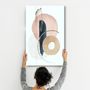 Autres décorations murales - Abstract Shapes V6 2 | Glass Wall Art - ARTDESIGNA