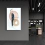 Autres décorations murales - Abstract Shapes V6 2 | Glass Wall Art - ARTDESIGNA