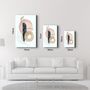 Autres décorations murales - Abstract Shapes V6 2 | Glass Wall Art - ARTDESIGNA