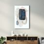 Other wall decoration - Abstract Shapes V7 | Glass Wall Art - ARTDESIGNA