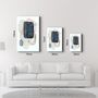Other wall decoration - Abstract Shapes V7 | Glass Wall Art - ARTDESIGNA