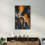 Other wall decoration - Abstract Shapes V8 | Glass Wall Art - ARTDESIGNA