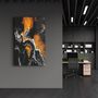 Other wall decoration - Abstract Shapes V8 | Glass Wall Art - ARTDESIGNA