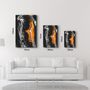 Other wall decoration - Abstract Shapes V10 | Glass Wall Art - ARTDESIGNA