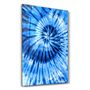 Other wall decoration - Blue Feather 3 | Glass Wall Art - ARTDESIGNA