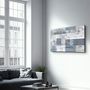 Autres décorations murales - Abstract Black and White Patterns | Glass Wall Art - ARTDESIGNA