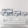 Autres décorations murales - Abstract Black and White Patterns | Glass Wall Art - ARTDESIGNA